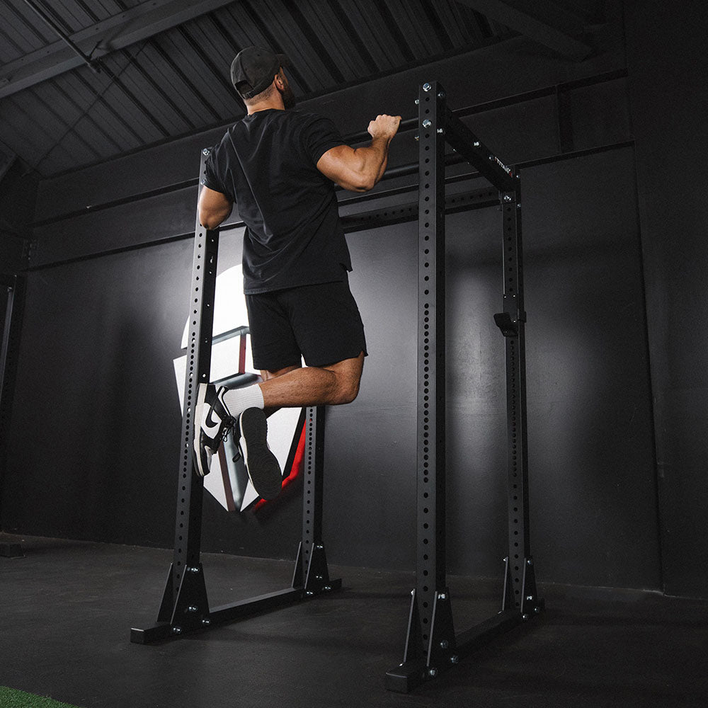 X-3 Series Flat Foot Power Rack | 91in / No Weight Plate Holders - view 16
