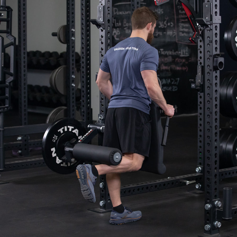 Leg Extension Rack TITAN Series Rack Mounted Leg Curl and Extensions Attachment | Titan ...