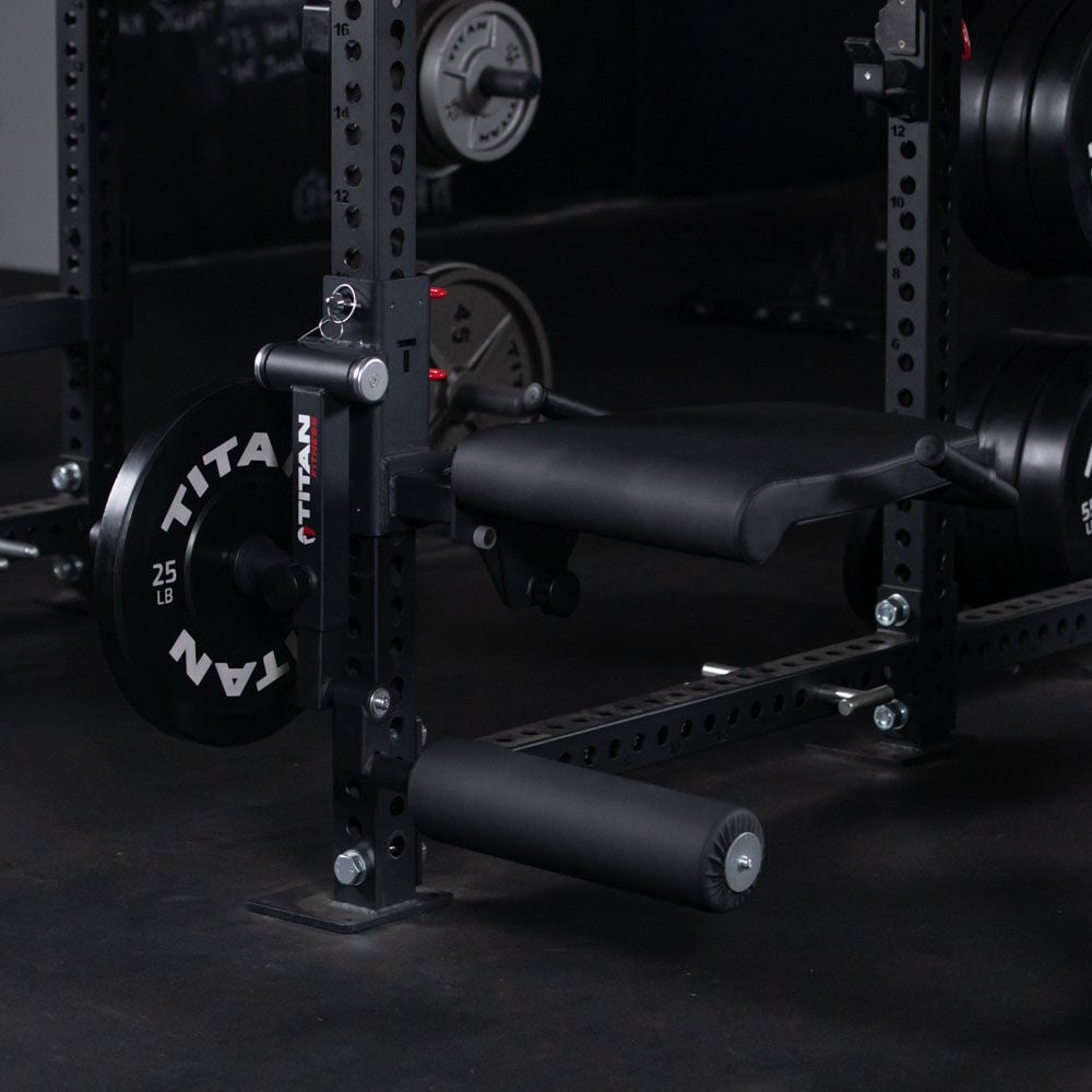 TITAN Series Rack Mounted Leg Curl and Extension