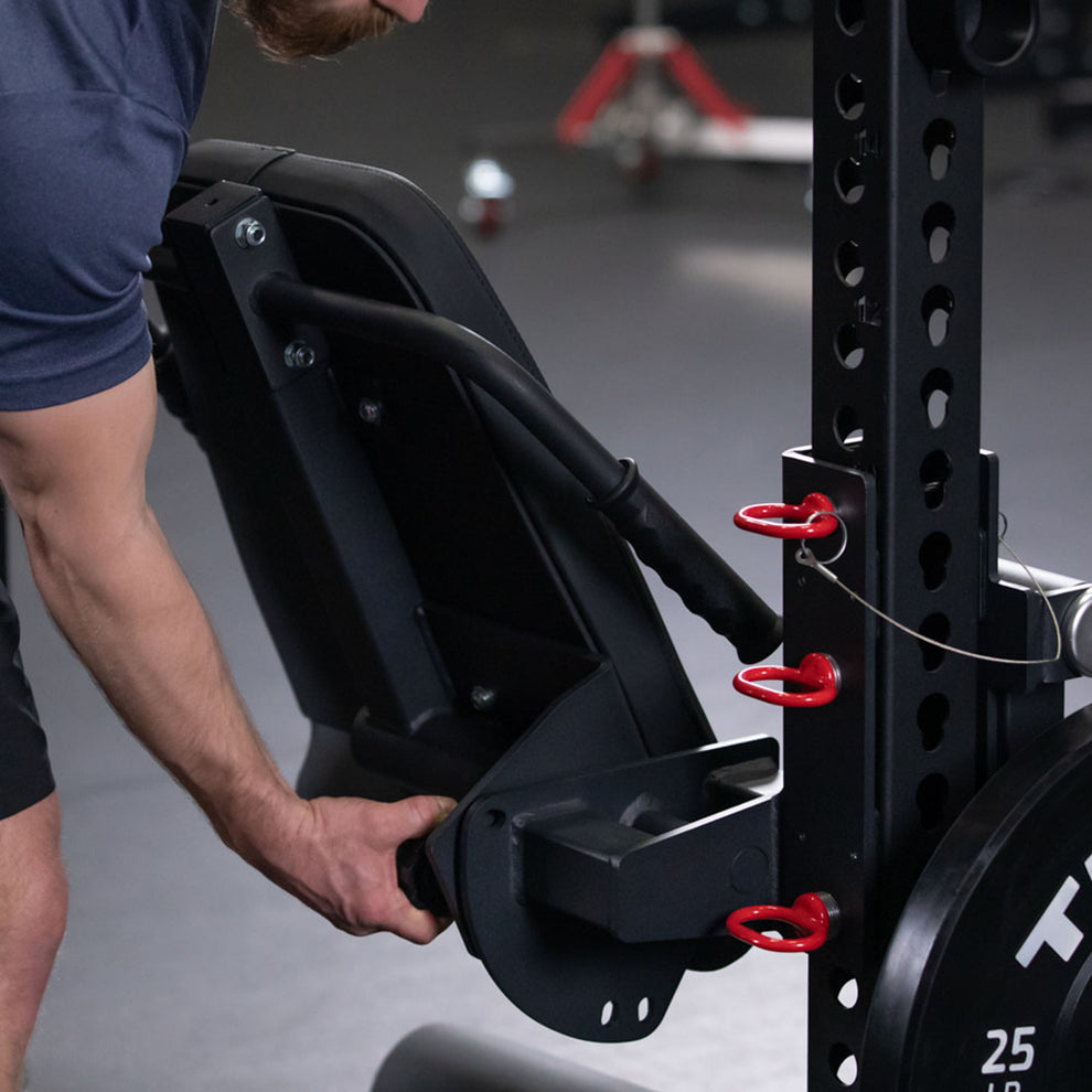 Leg Extension Rack TITAN Series Rack Mounted Leg Curl and Extensions Attachment | Titan ...