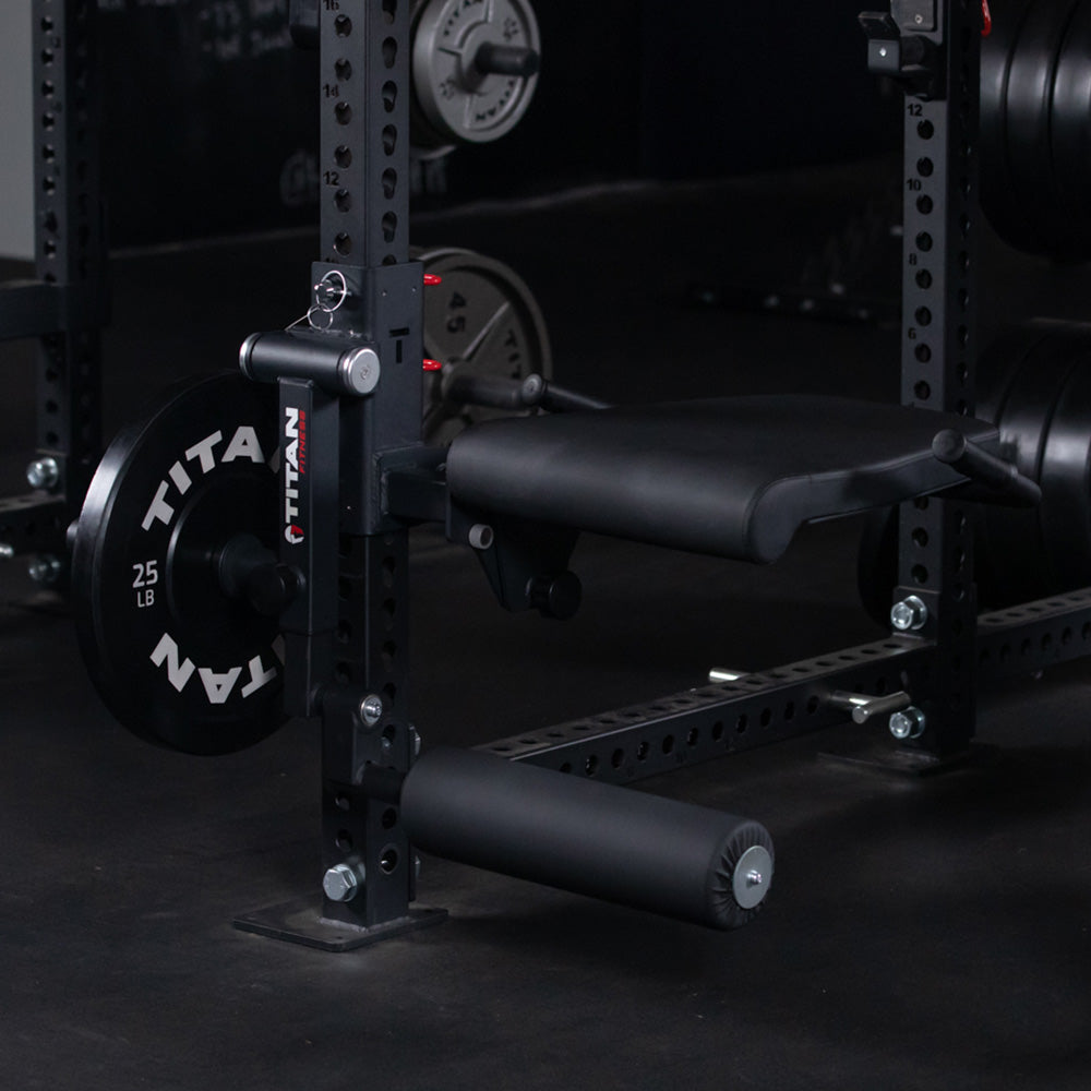Leg Extension Rack TITAN Series Rack Mounted Leg Curl and Extensions Attachment | Titan ...