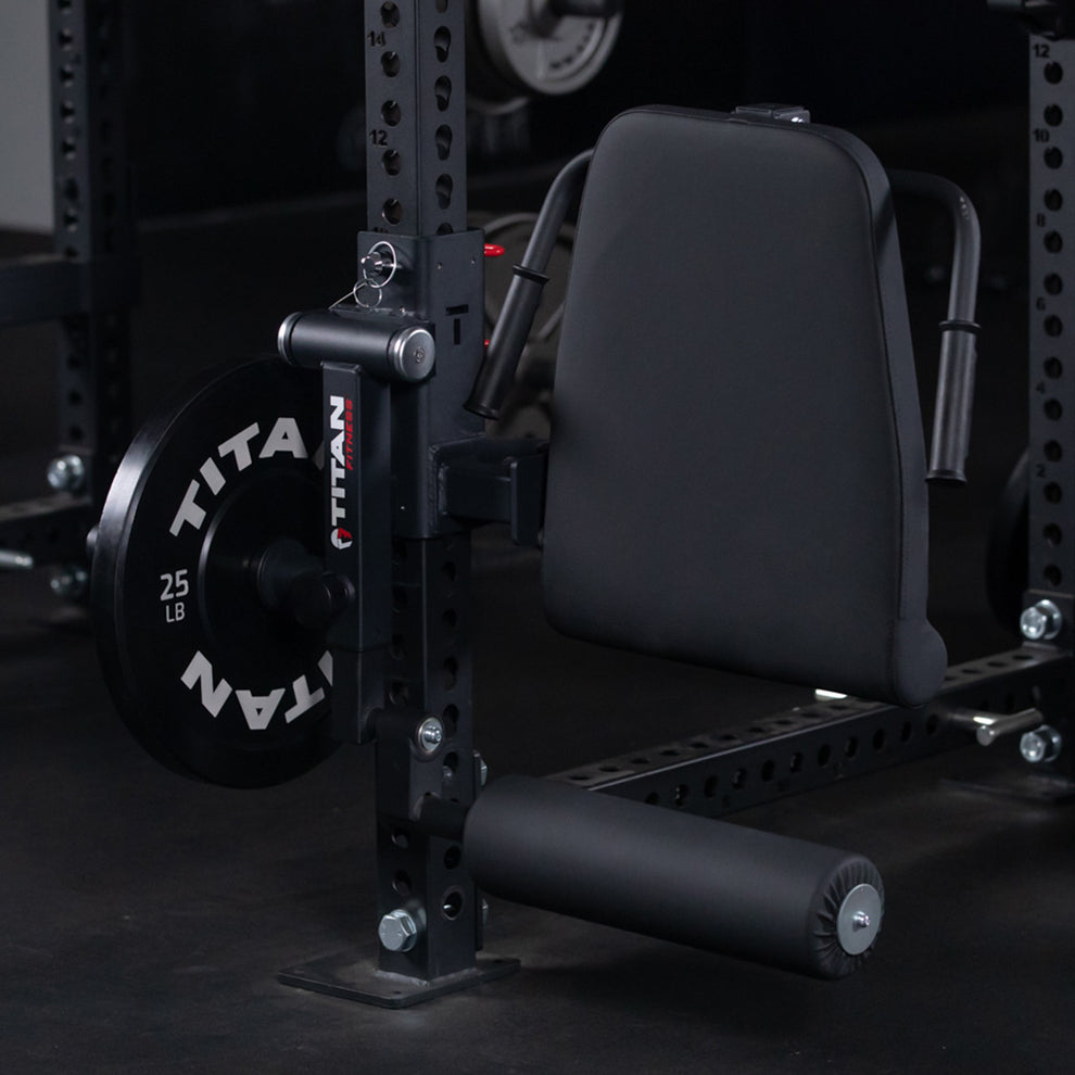 Leg Extension Rack TITAN Series Rack Mounted Leg Curl and Extensions Attachment | Titan ...