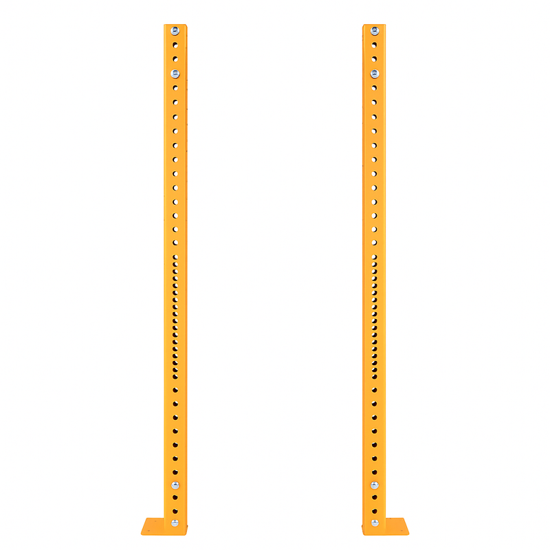 Scratch and Dent, X-3 Series Orange Bolt Down Uprights | 2 Pack