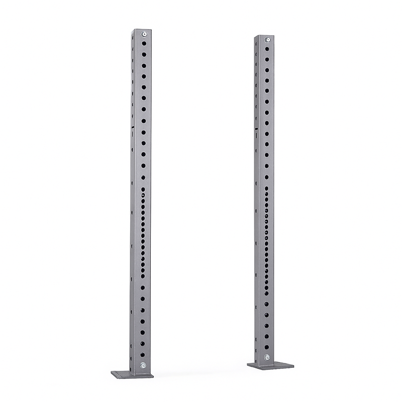 Scratch and Dent, X-3 Series Silver Bolt Down Uprights | 2 Pack