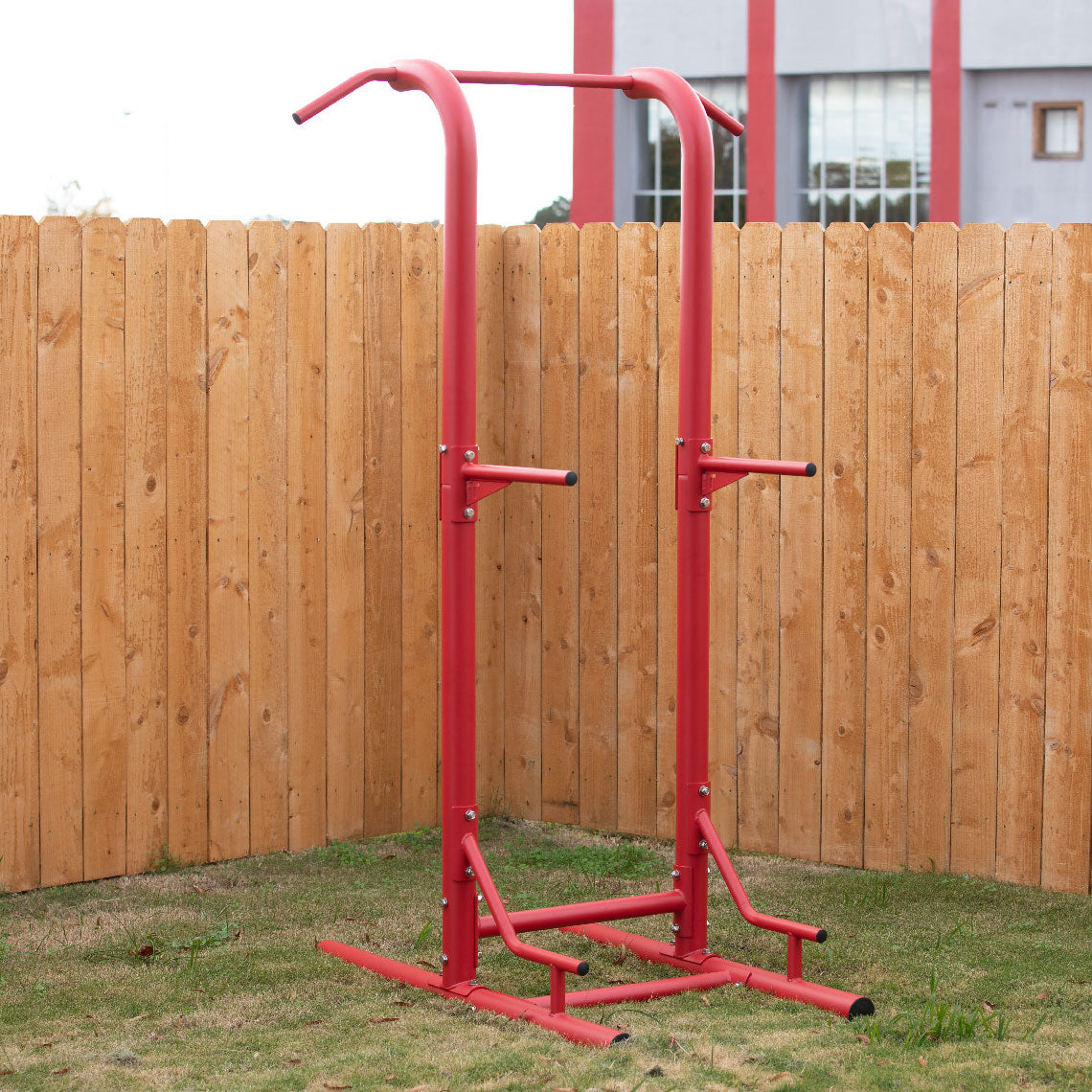 Red Outdoor Power Tower – Titan Fitness - Main Image