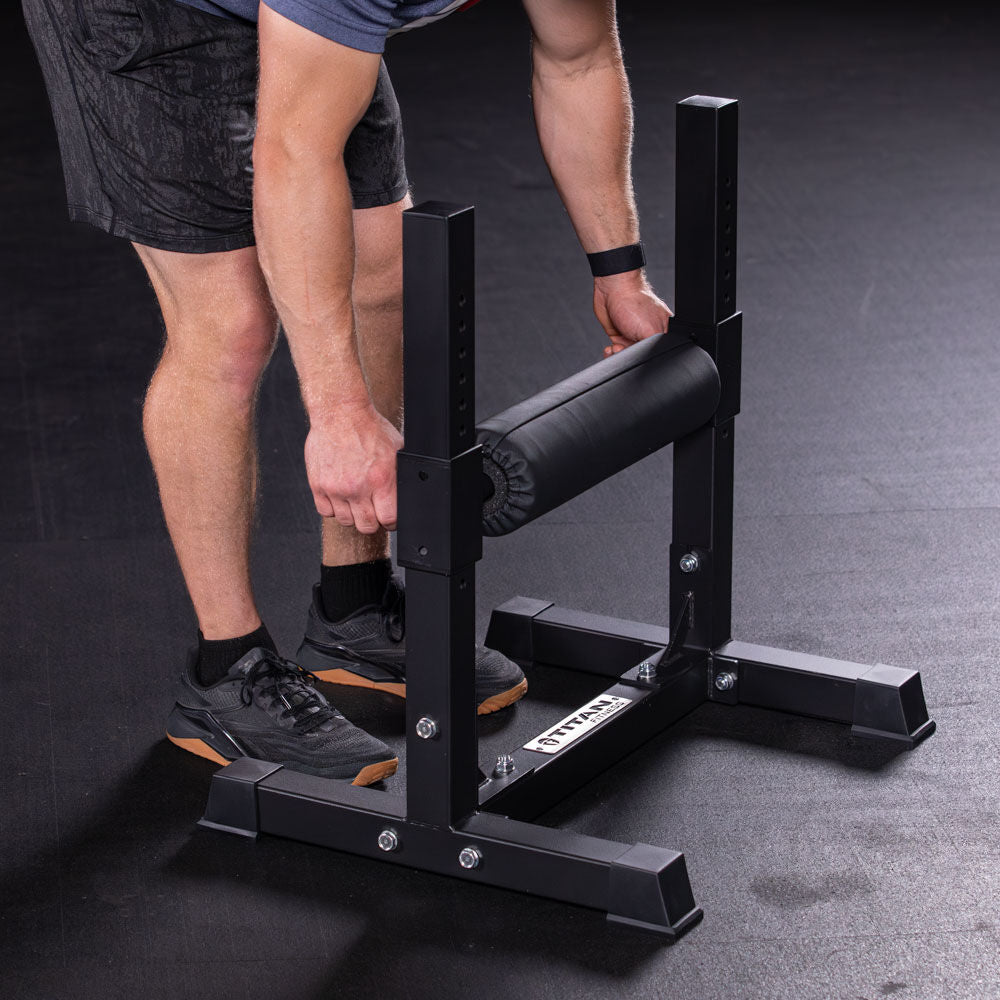 Split Squat Machine Rig Bulgarian Split Squat Machine | Titan Fitness