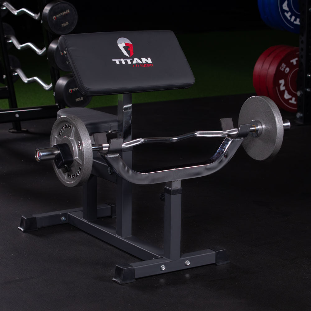 Titan preacher curl station sale