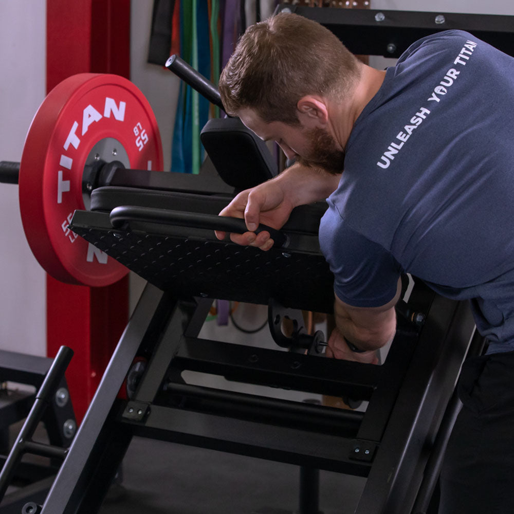 Leg Press Hack Squat Machine - view 6