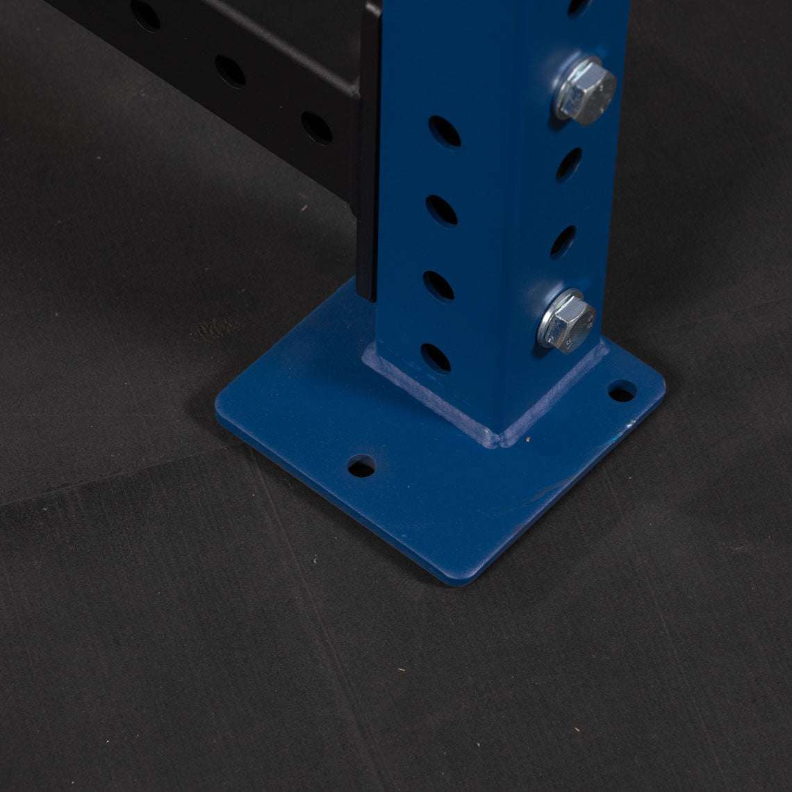 X-3 Series Bolt-Down Power Rack - 6" side hole spacing throughout entire upright | Navy / No Weight Plate Holders - view 13