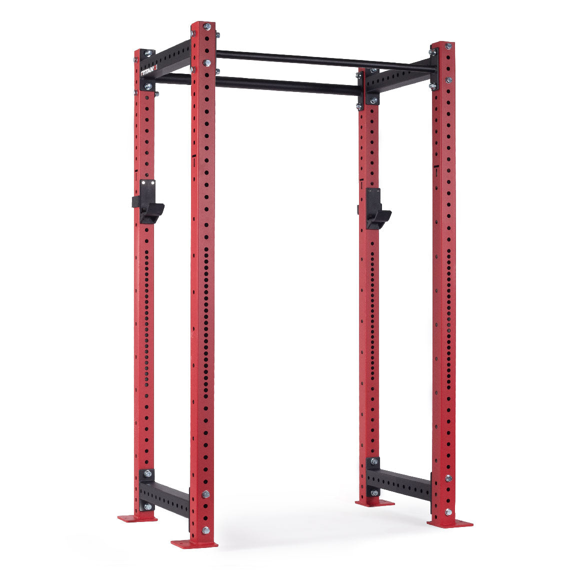 X-3 Series Bolt-Down Power Rack | Red / No Weight Plate Holders - view 22