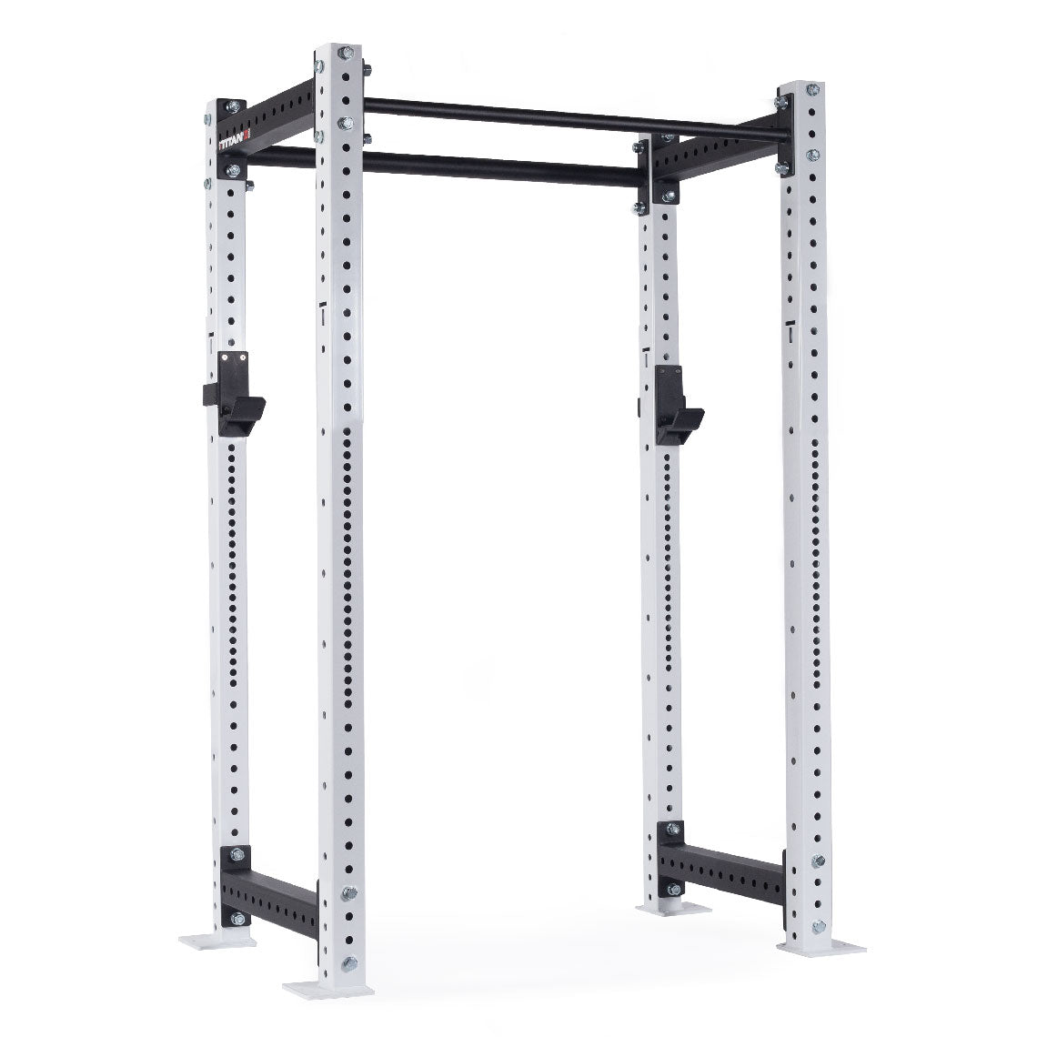 X-3 Series Bolt-Down Power Rack | White / No Weight Plate Holders - view 36