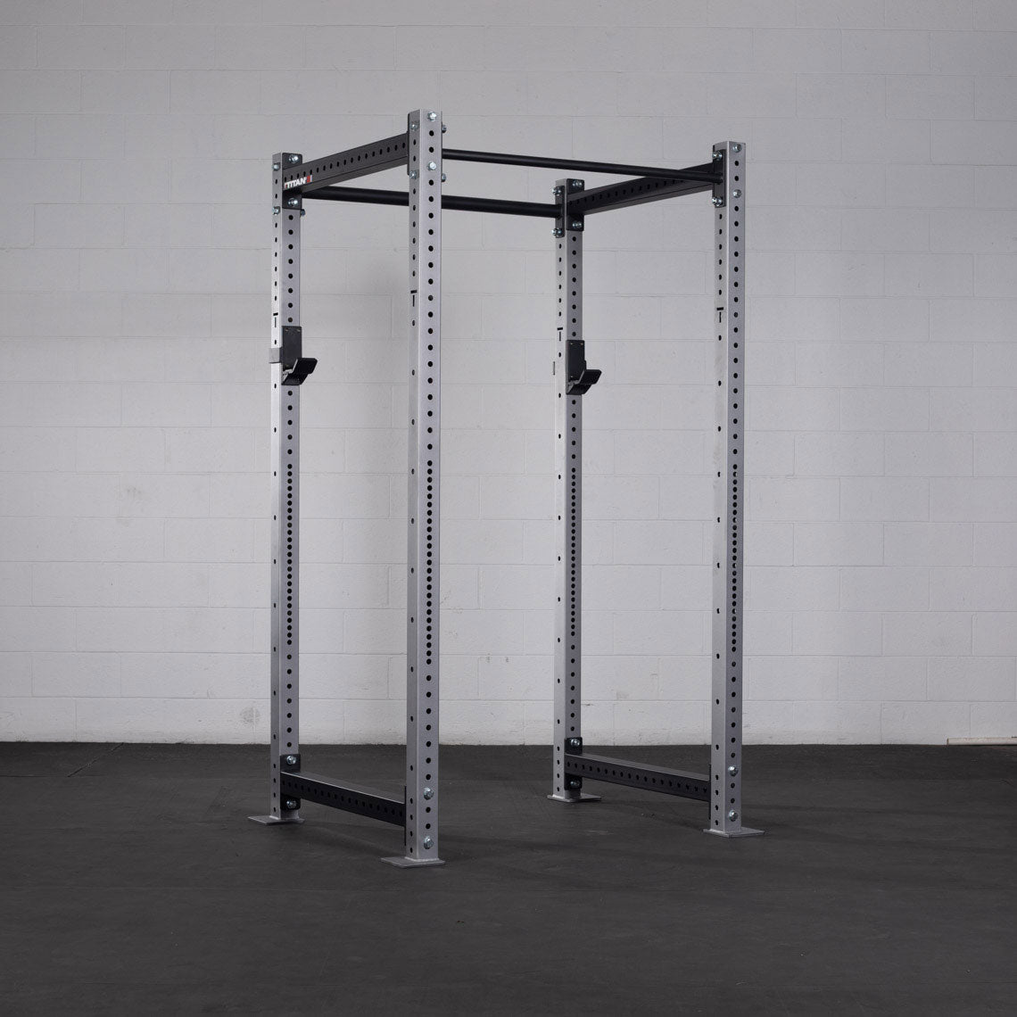 X-3 Series Bolt-Down Power Rack - Shown with 90" height and 36" depth rack | Silver / No Weight Plate Holders - view 30