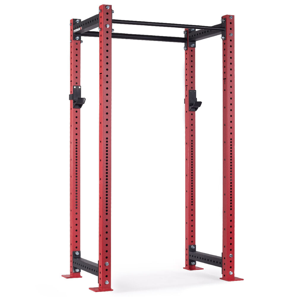 X-3 Series Bolt-Down Power Rack | Red / No Weight Plate Holders - view 35