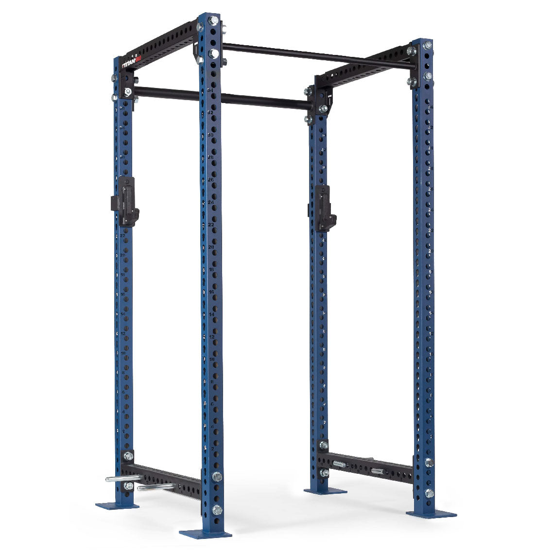 TITAN Series Power Rack | Navy / 2” Fat Pull-Up Bar / Sandwich J-Hooks - view 37