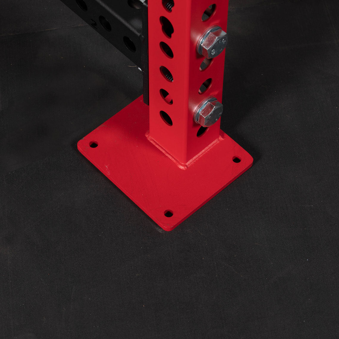 TITAN Series Power Rack - Bolt Down Options | Red / 2” Fat Pull-Up Bar / Sandwich J-Hooks - view 54