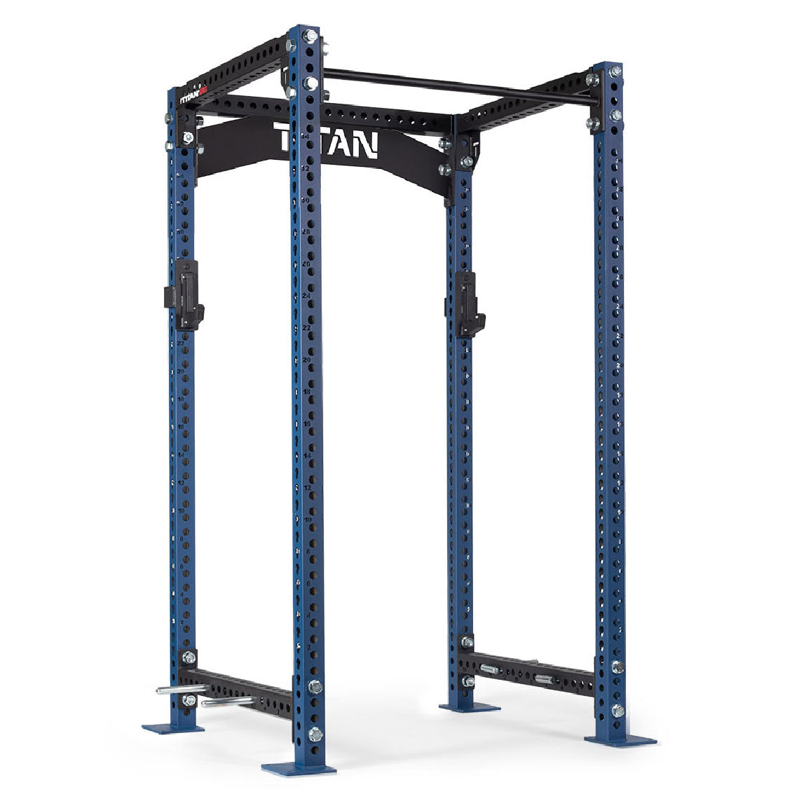 TITAN Series Power Rack | Navy / Crossmember Nameplate / Sandwich J-Hooks - view 147