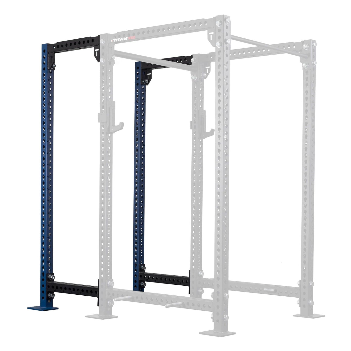 TITAN Series 24" Extension Kit - Extension Color: Navy - Extension Height: 90" - Crossmember: None | Navy / 90" / None - view 39