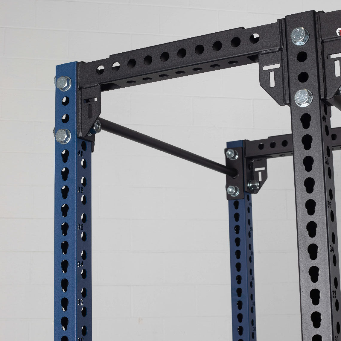 TITAN Series 24" Extension Kit - Extension Color: Navy - Extension Height: 90" - Crossmember: 1.25" Pull-Up Bar | Navy / 90" / 1.25" Pull-Up Bar