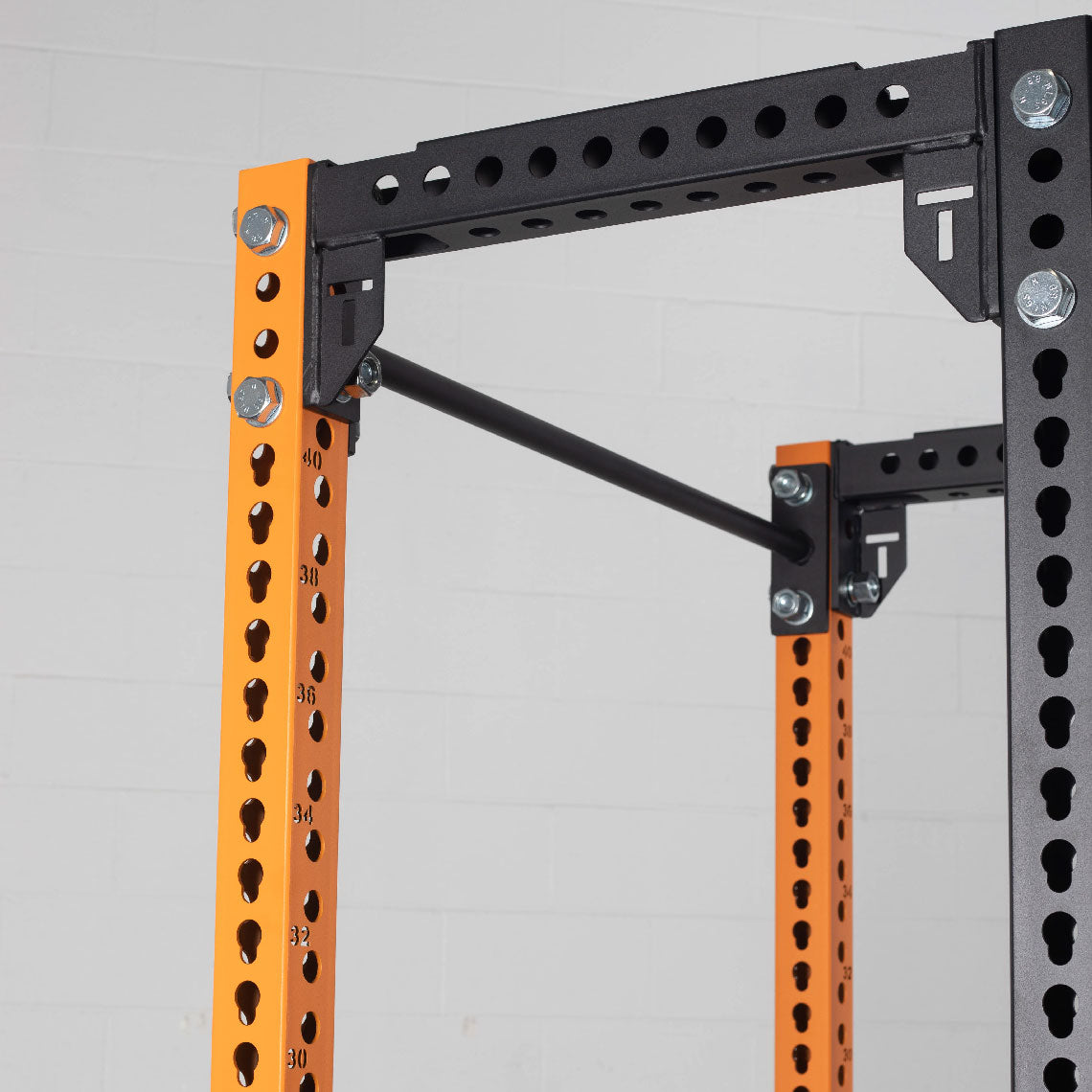 TITAN Series 24" Extension Kit - Extension Color: Orange - Extension Height: 90" - Crossmember: 1.25" Pull-Up Bar | Orange / 90" / 1.25" Pull-Up Bar - view 87