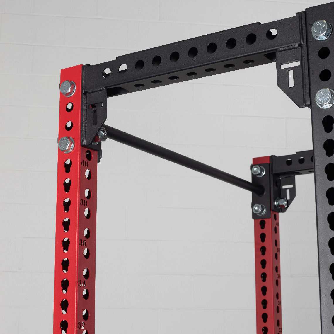 TITAN Series 24" Extension Kit - Extension Color: Red - Extension Height: 90" - Crossmember: 1.25" Pull-Up Bar | Red / 90" / 1.25" Pull-Up Bar - view 127