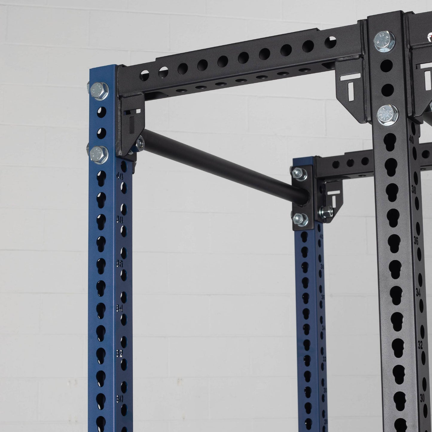 TITAN Series 24" Extension Kit - Extension Color: Navy - Extension Height: 90" - Crossmember: 2" Fat Pull-Up Bar | Navy / 90" / 2" Fat Pull-Up Bar - view 51