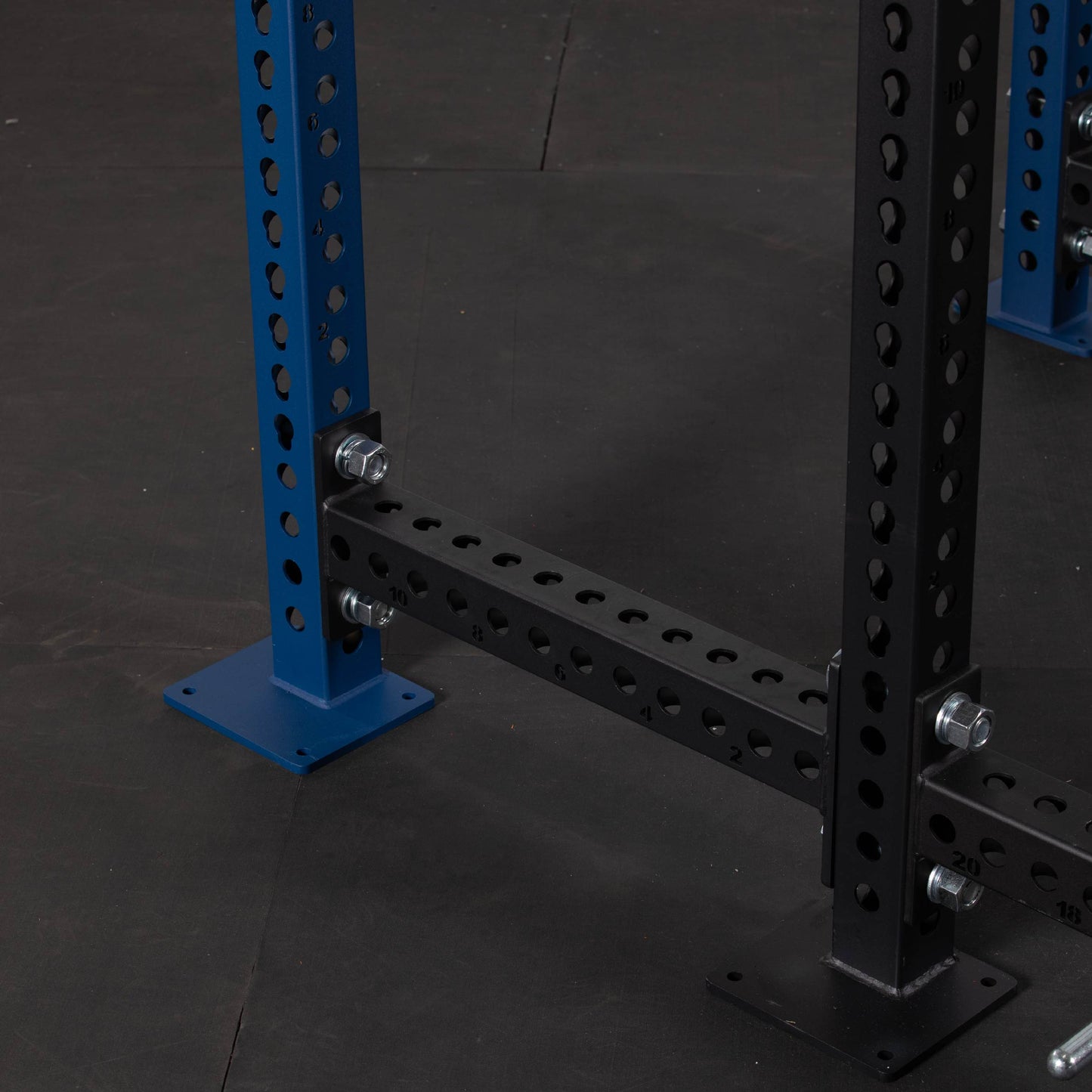 TITAN Series 24" Extension Kit - Extension Color: Navy - Extension Height: 90" - Crossmember: 2" Fat Pull-Up Bar | Navy / 90" / 2" Fat Pull-Up Bar - view 52