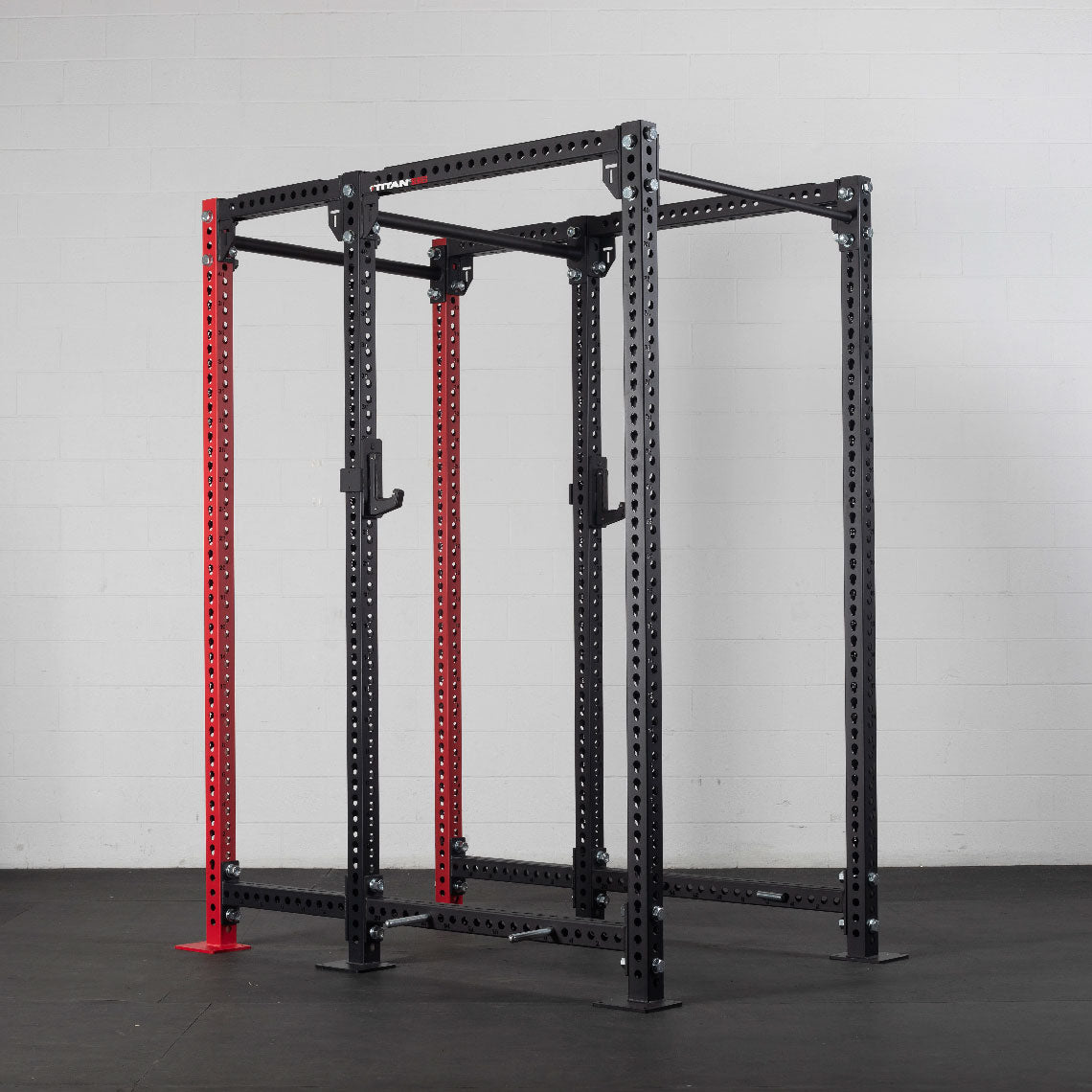 TITAN Series 24" Extension Kit - Extension Color: Red - Extension Height: 90" - Crossmember: 2" Fat Pull-Up Bar | Red / 90" / 2" Fat Pull-Up Bar - view 131