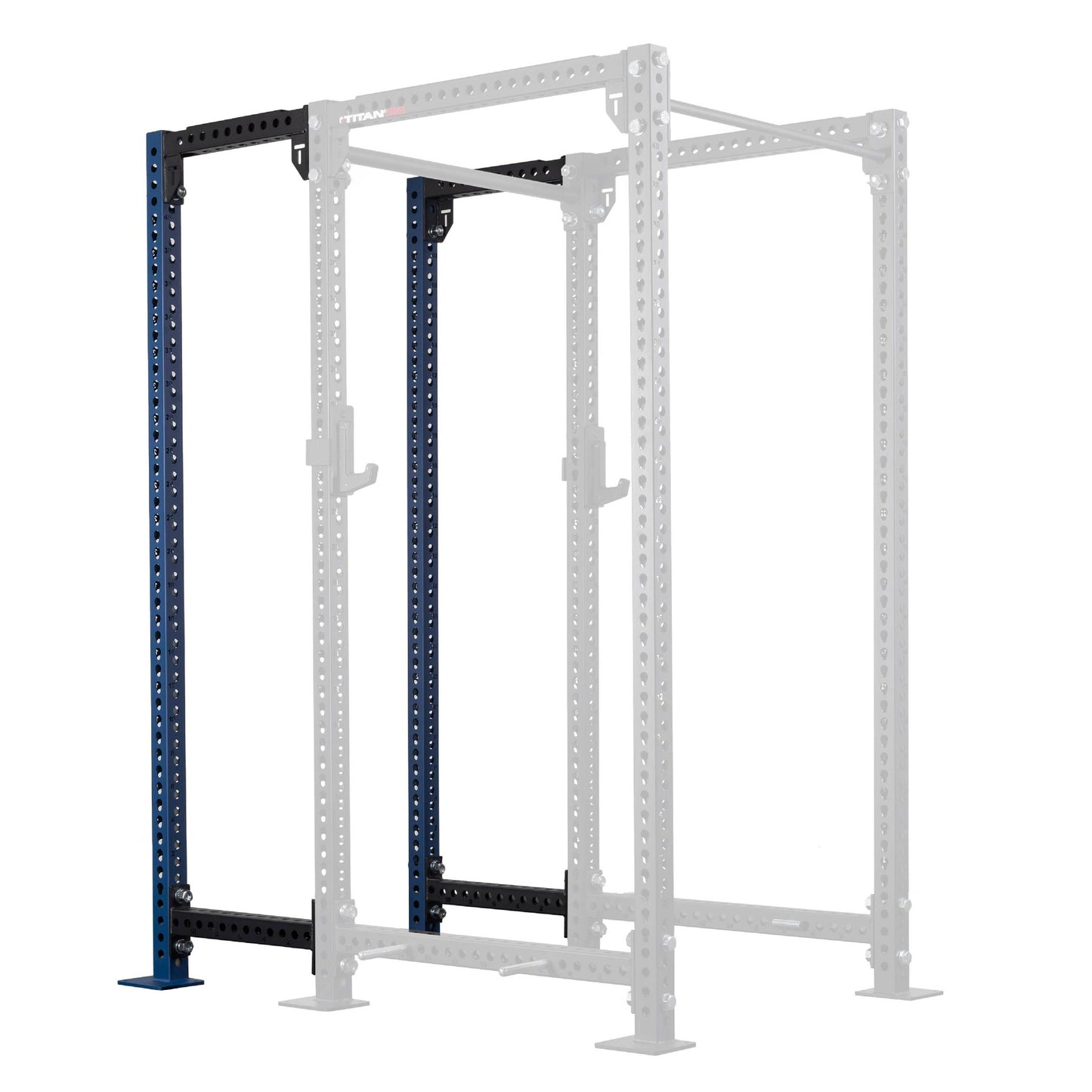 TITAN Series 24" Extension Kit - Extension Color: Navy - Extension Height: 100" - Crossmember: None | Navy / 100" / None - view 60