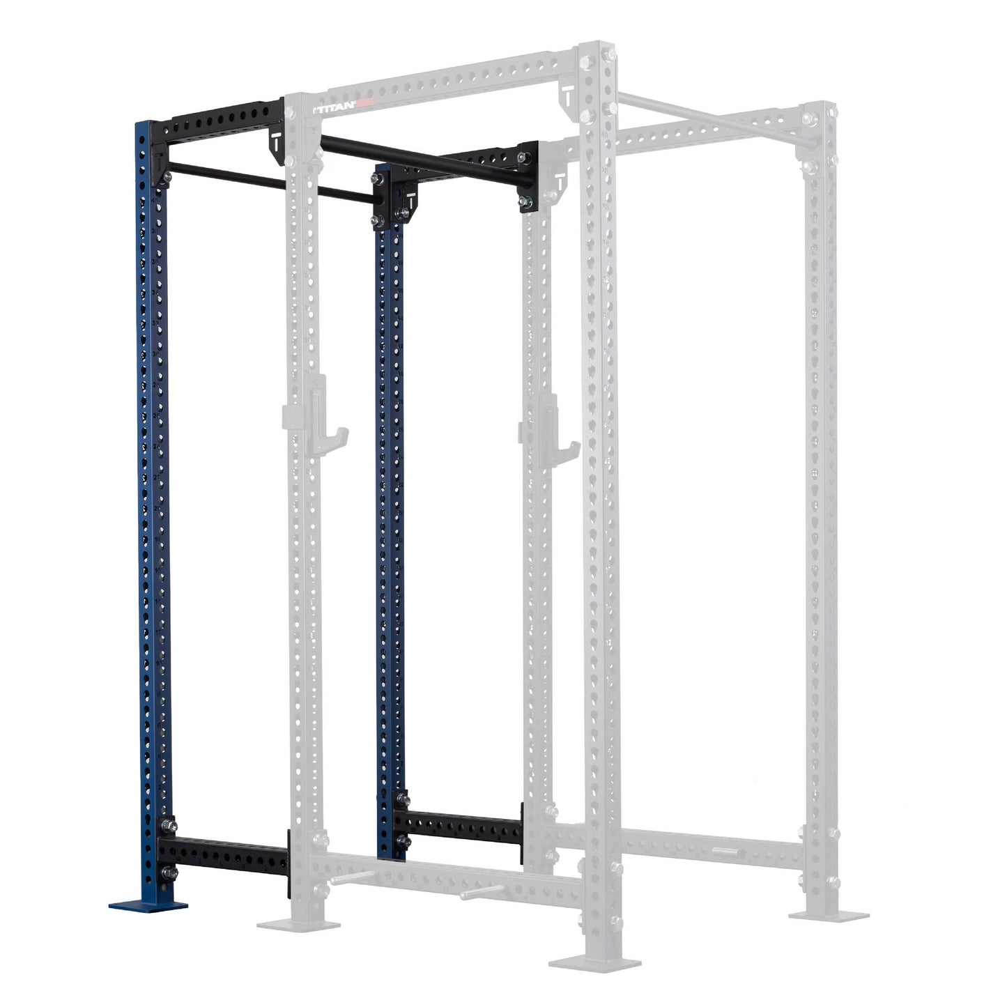 TITAN Series 24" Extension Kit - Extension Color: Navy - Extension Height: 100" - Crossmember: 1.25" Pull-Up Bar | Navy / 100" / 1.25" Pull-Up Bar - view 65