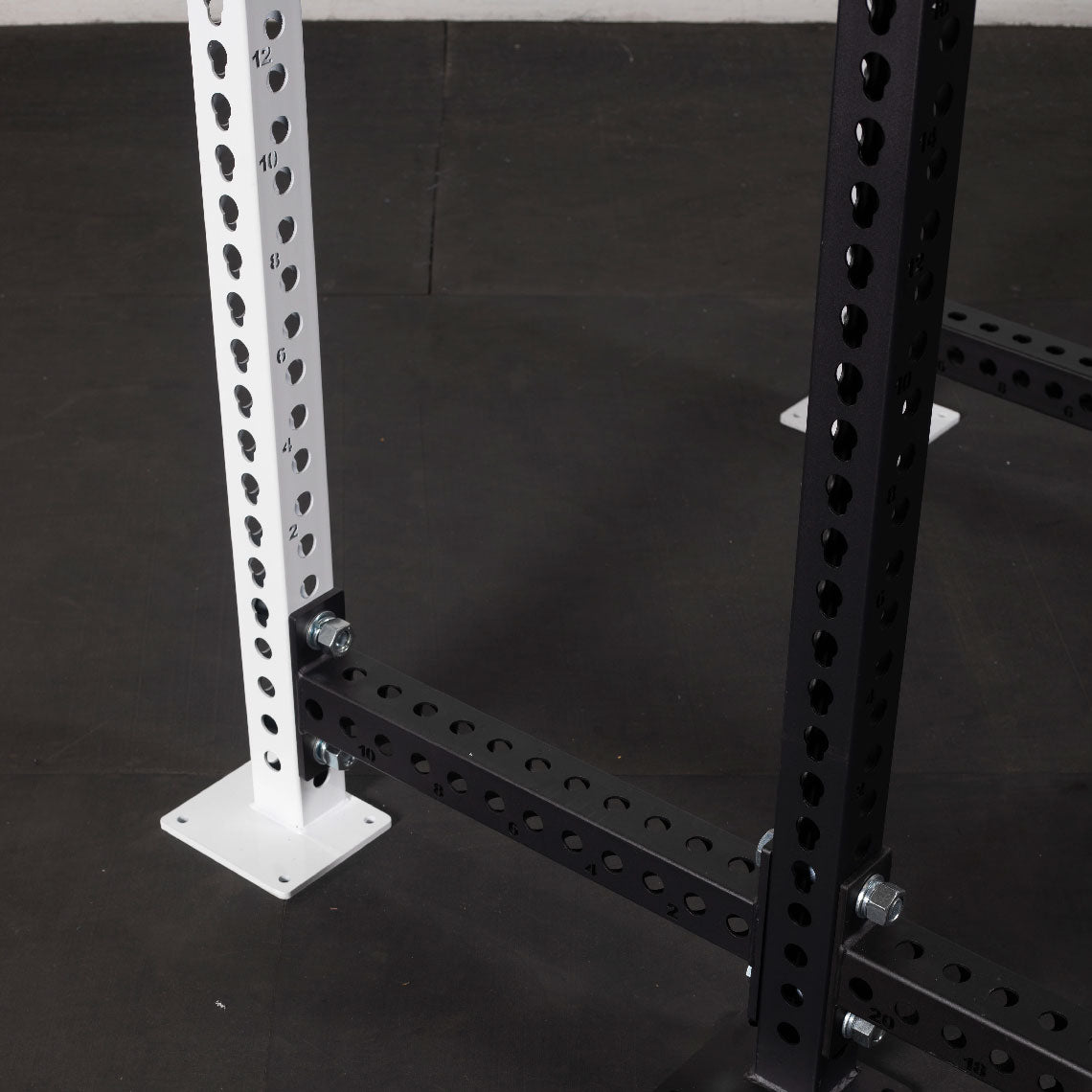 TITAN Series 24" Extension Kit - Extension Color: White - Extension Height: 100" - Crossmember: 1.25" Pull-Up Bar | White / 100" / 1.25" Pull-Up Bar