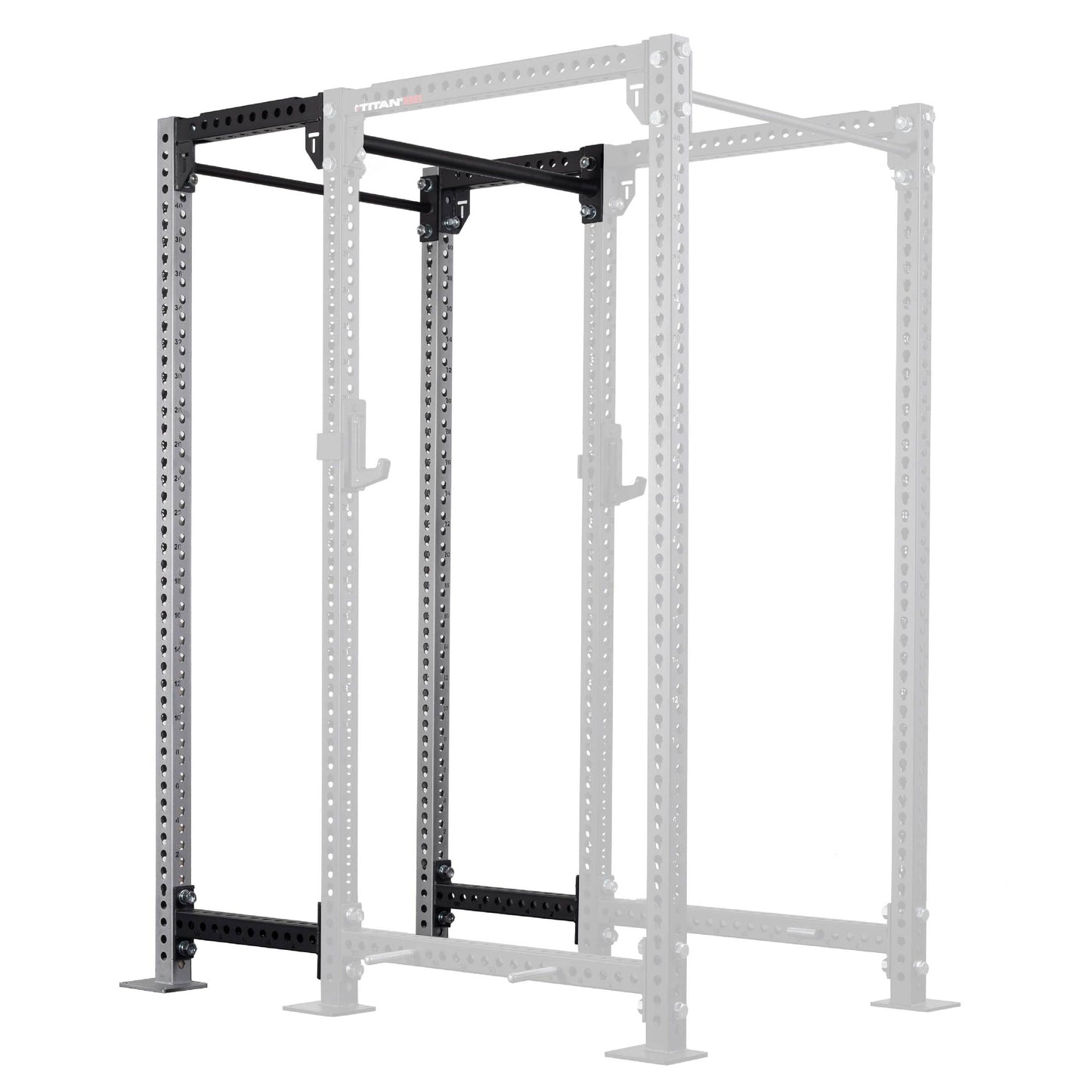 TITAN Series 24" Extension Kit - Extension Color: Silver - Extension Height: 100" - Crossmember: 1.25" Pull-Up Bar | Silver / 100" / 1.25" Pull-Up Bar - view 185