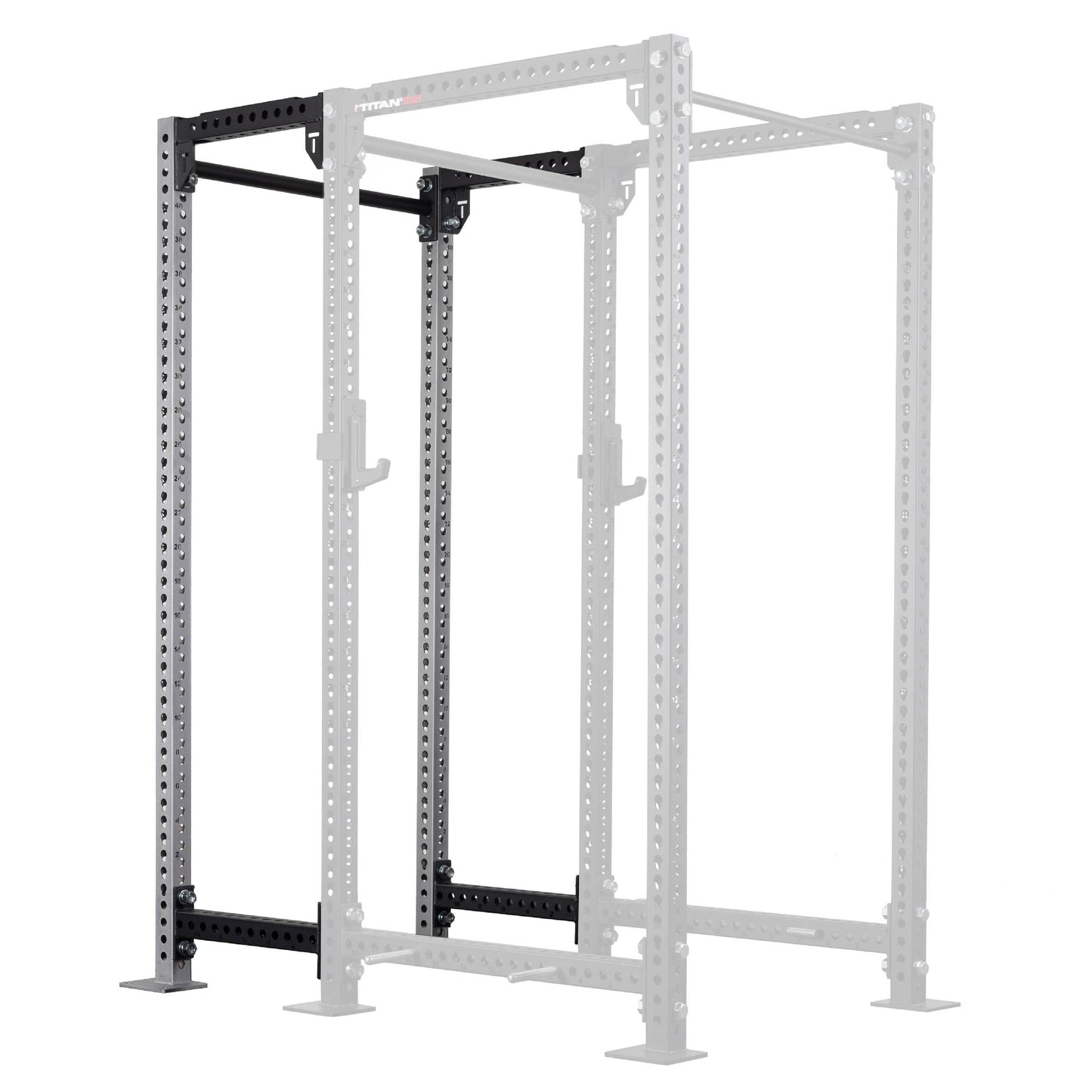 TITAN Series 24" Extension Kit - Extension Color: Silver - Extension Height: 100" - Crossmember: 2" Fat Pull-Up Bar | Silver / 100" / 2" Fat Pull-Up Bar - view 190