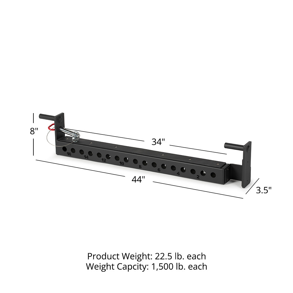 TITAN Series Flip Down Safety Bars - Flip-Down Safety Length: 36" | 36" - view 10