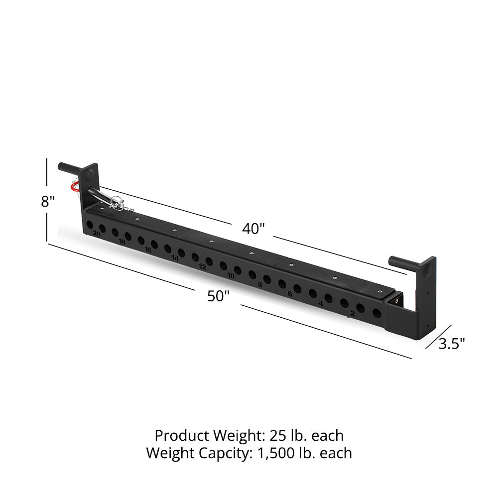 TITAN Series Flip Down Safety Bars - Flip-Down Safety Length: 42" | 42" - view 20