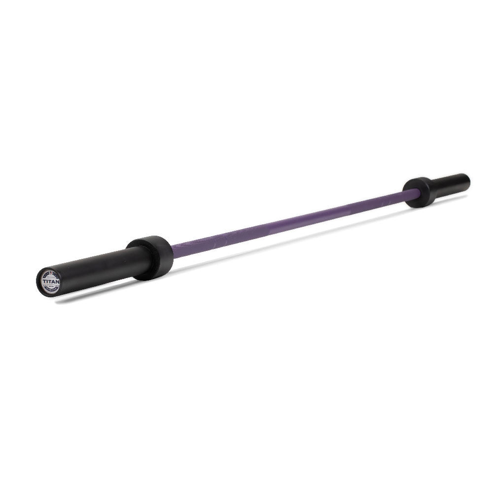 TITAN Series Women’s Olympic Barbell - Color: Purple | Purple - view 1
