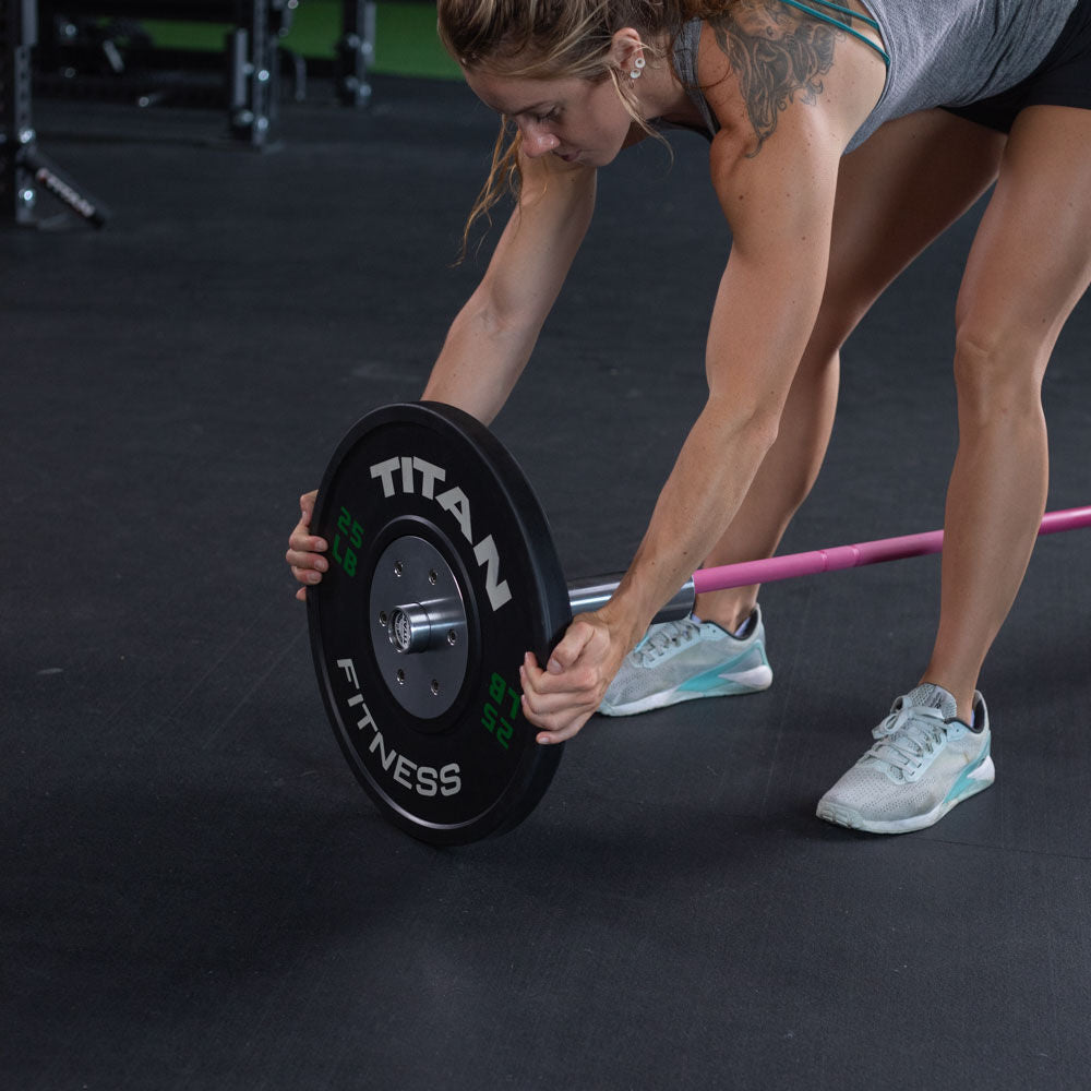 SCRATCH AND DENT - TITAN Series Women's Olympic Barbell | Pink