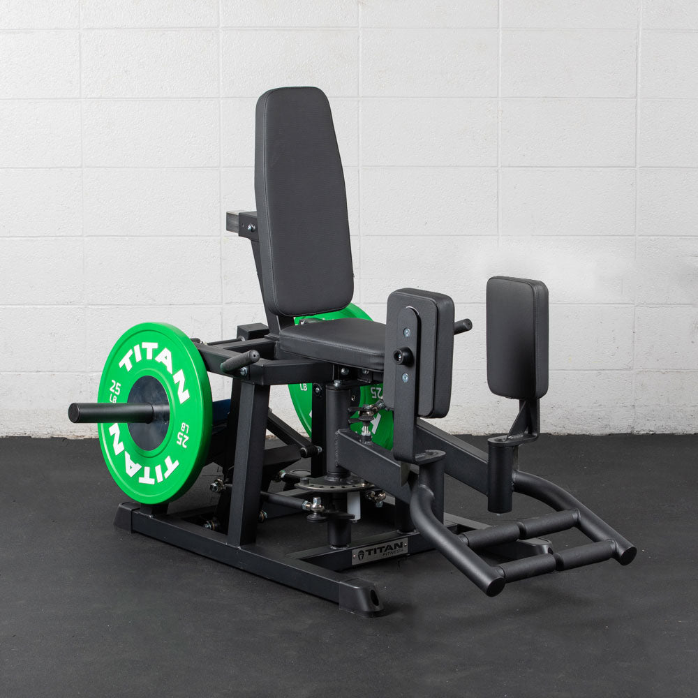 Plate-Loaded Hip Abductor And Adductor Exercise Machine - view 2