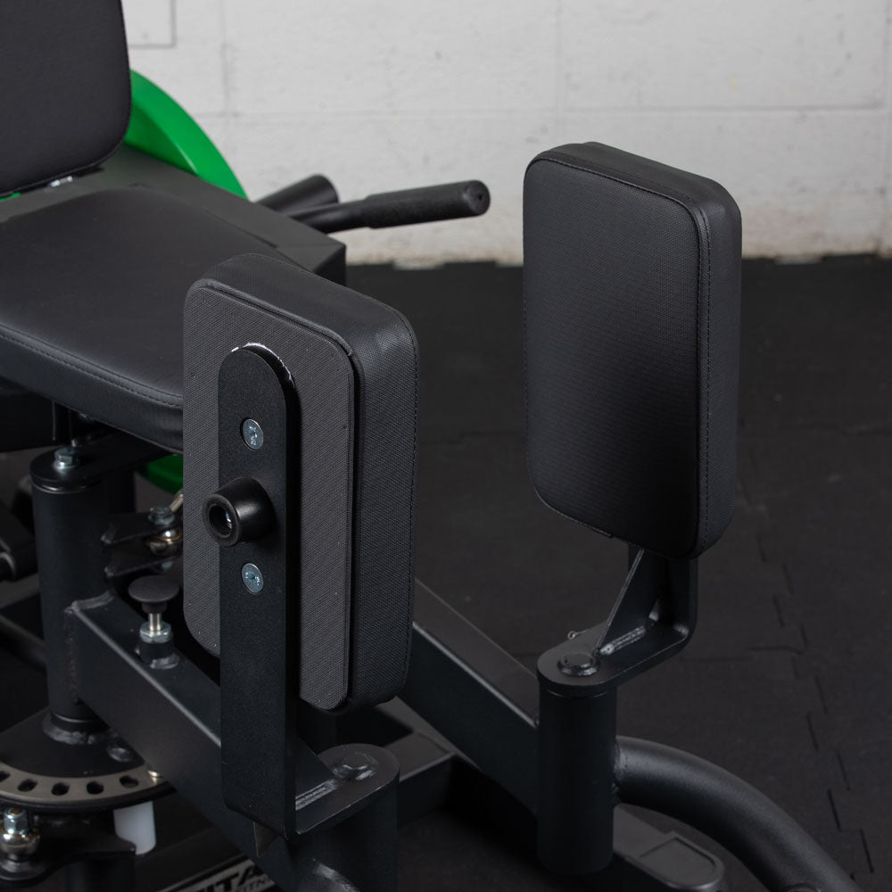 Plate-Loaded Hip Abductor And Adductor Exercise Machine