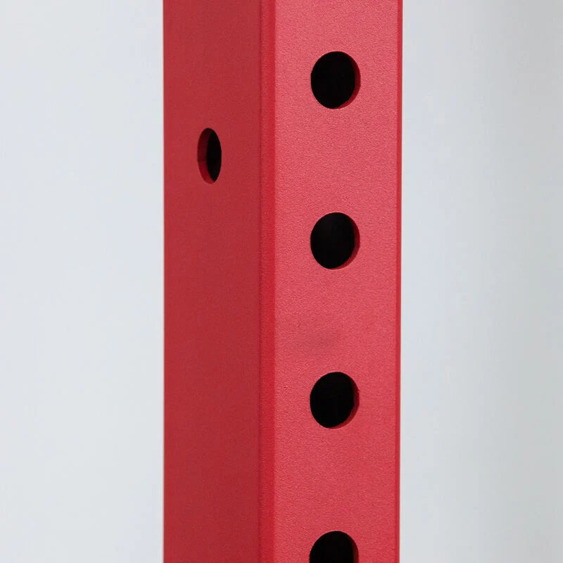 T-3 Series Power Rack - Side holes | Red / No Weight Plate Holders - view 46
