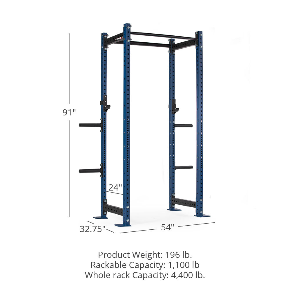 Folding Squat Rack Titan T3 Space Saving Rack Folding Titan Hd