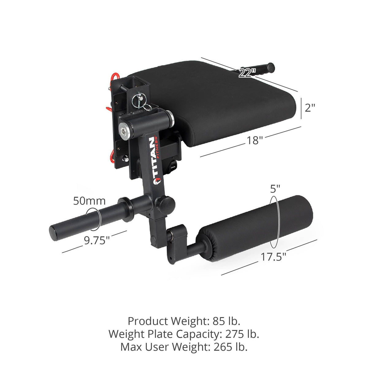 Curl Rack Machine T-3 or X-3 Series Rack Mounted Leg Curl and Extensions Attachment ...