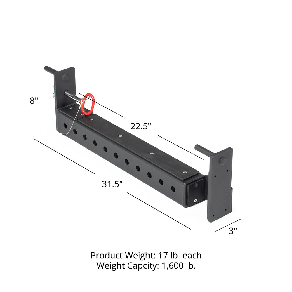 X-3 Series Flip-Down Safety Bars—24