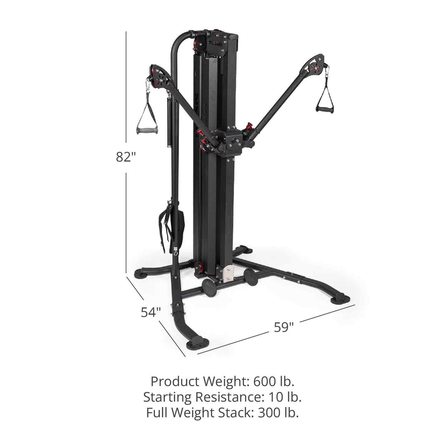 Nemesis™ 300 LB Single Stack Functional Trainer - view 14