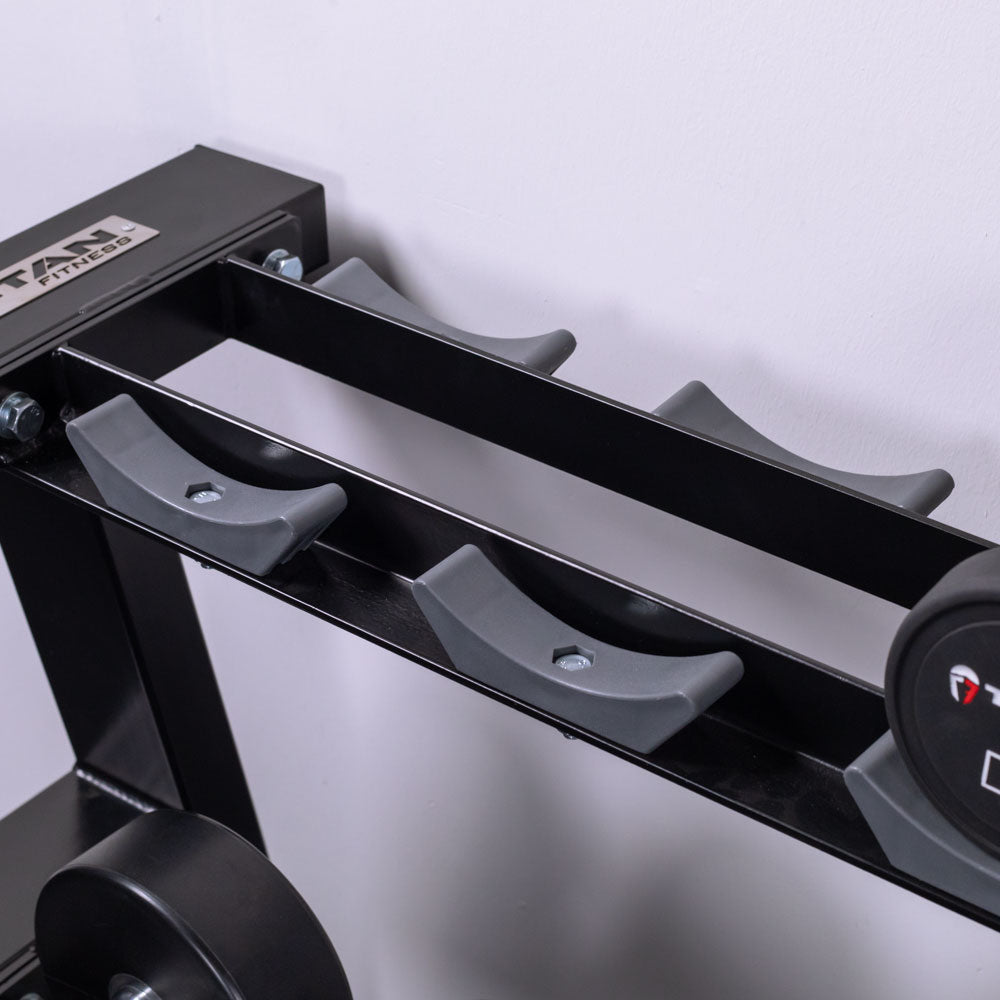 2 Tier Saddle Dumbbell Rack - view 3