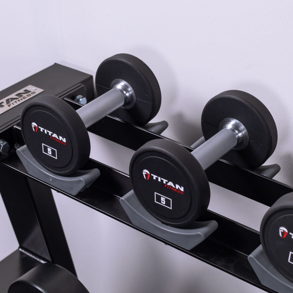 2 Tier Saddle Dumbbell Rack - view 5