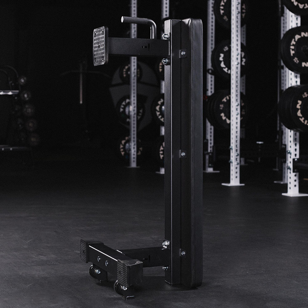 Elite Series Single Post Flat Bench | Black