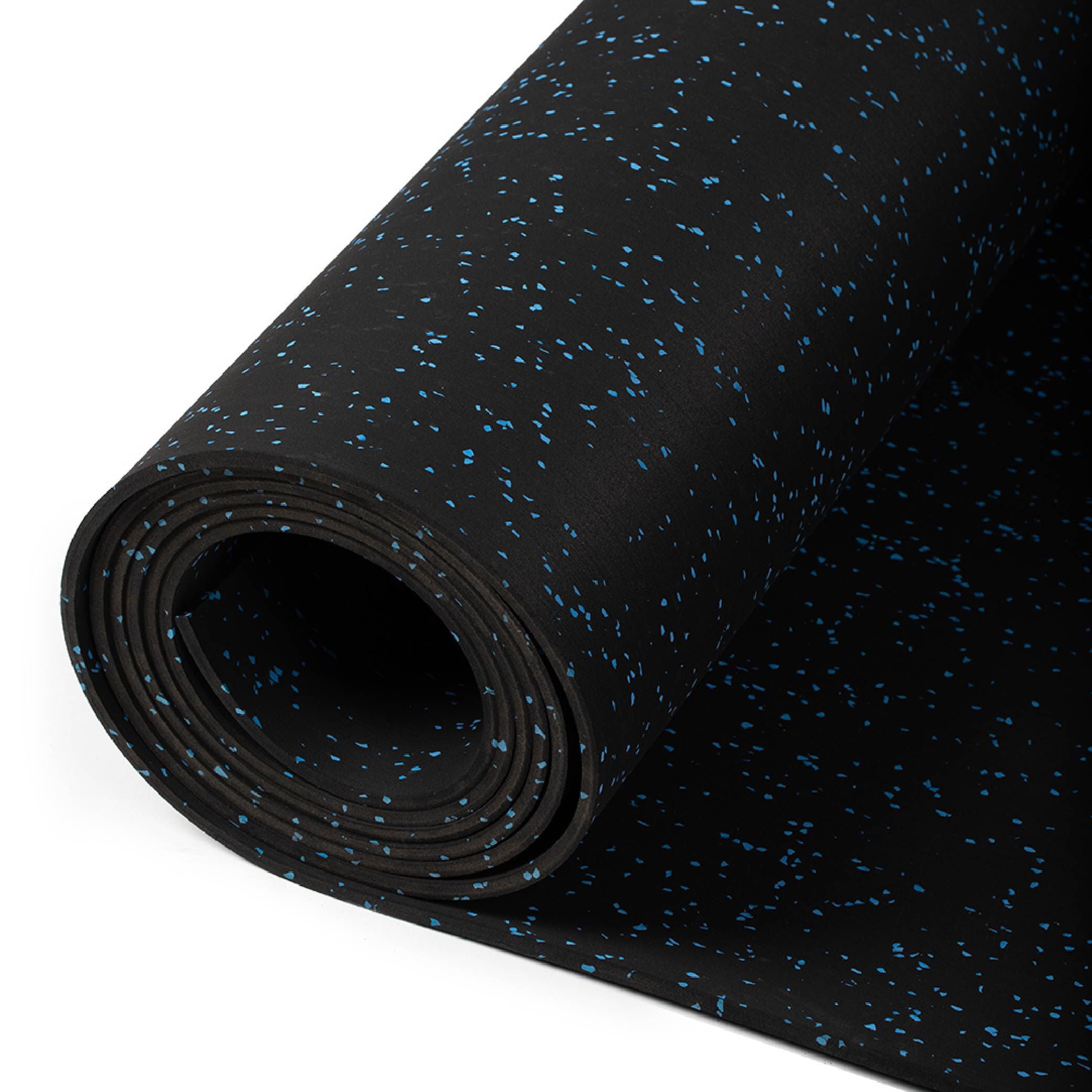 Titan Blue Crumb Rubber Gym Flooring Roll