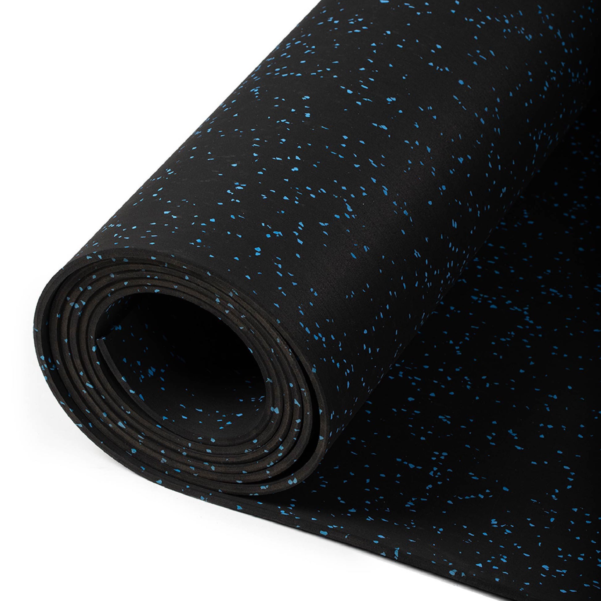 Blue Crumb Rubber Gym Flooring Roll