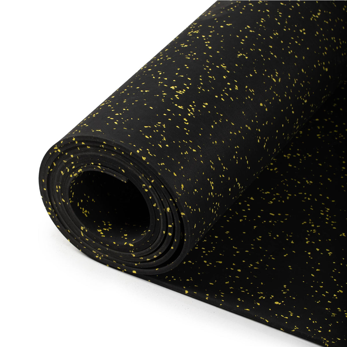 Yellow Padding Gym Rubber Gym Mats Flooring