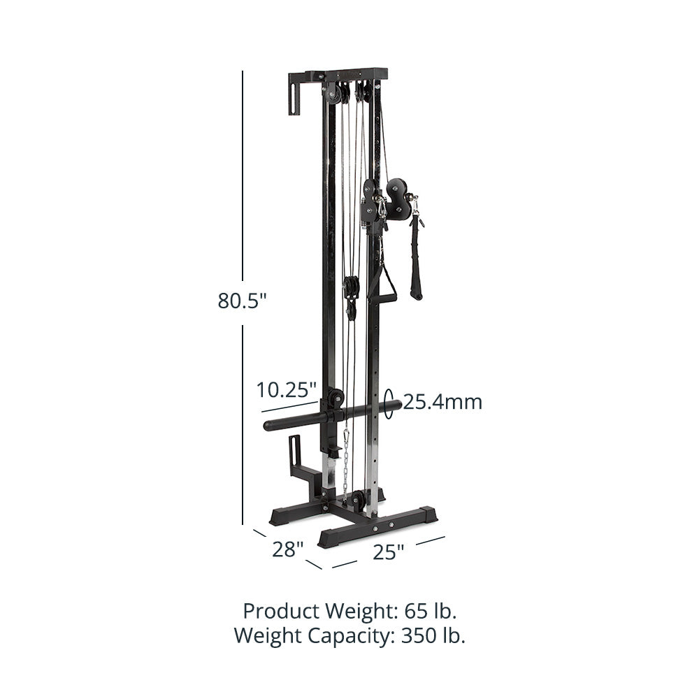 Wall Mounted Pulley Tower | Short 80.5" - view 12